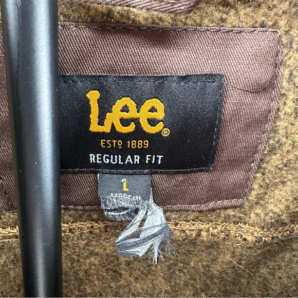 Lee Men's Tan Shirt Jacket - Picture 5 of 10